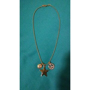 Coach Star/Peace Necklace